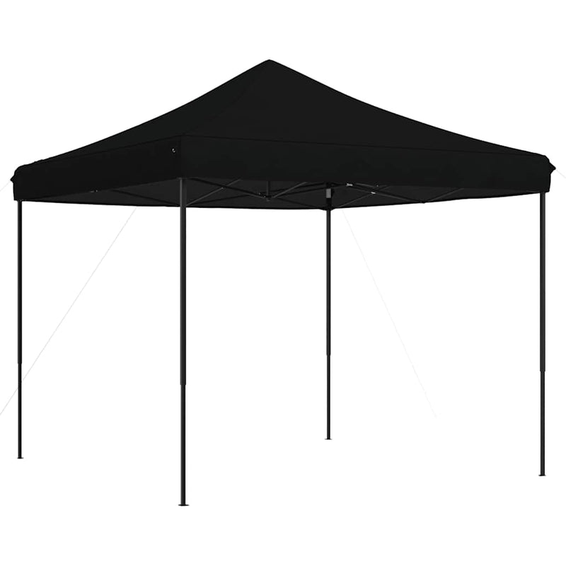 Load image into Gallery viewer, Vidaxl partytent inklapbaar pop-up 292x292x315 cm zwart
