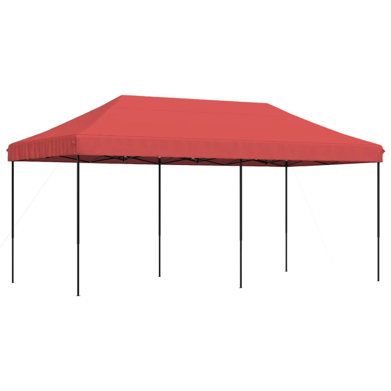Load image into Gallery viewer, Vidaxl partytent inklapbaar pop-up 580x292x315 cm bordeauxrood
