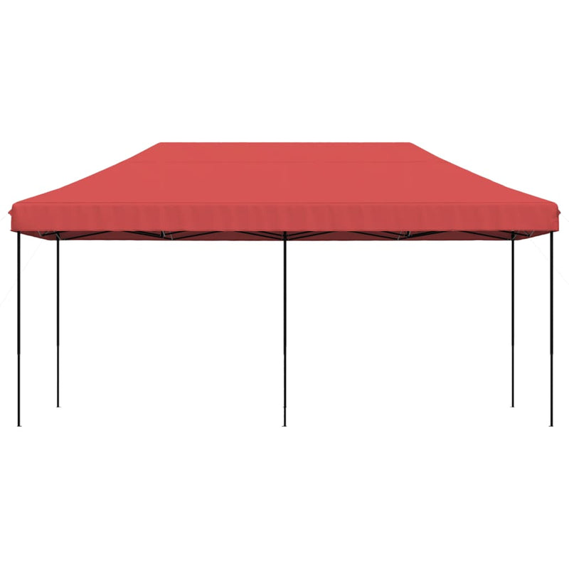 Load image into Gallery viewer, Vidaxl partytent inklapbaar pop-up 580x292x315 cm bordeauxrood
