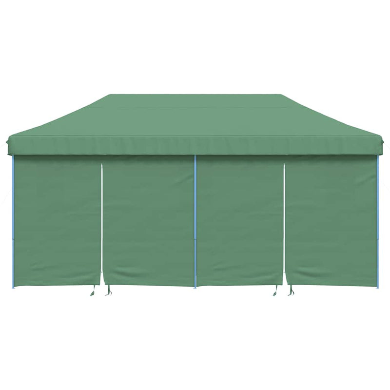 Load image into Gallery viewer, Vidaxl partytent inklapbaar pop-up met 4 zijwanden groen
