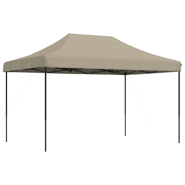 VidaXL Partytent inklapbaar pop-up 440x292x315 cm taupe