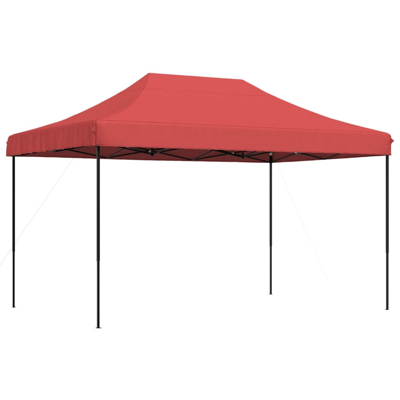 Load image into Gallery viewer, Vidaxl partytent inklapbaar pop-up 440x292x315 cm bordeauxrood
