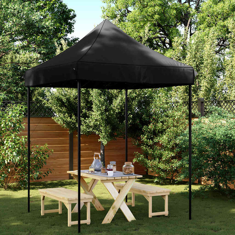 Load image into Gallery viewer, Vidaxl partytent inklapbaar pop-up 200x200x306 cm zwart
