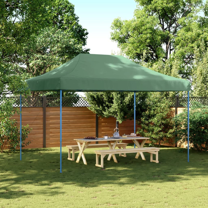 Load image into Gallery viewer, Vidaxl partytent inklapbaar pop-up 410x279x315 cm groen
