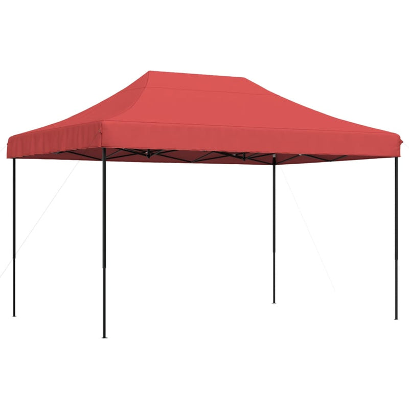 Load image into Gallery viewer, Vidaxl partytent inklapbaar pop-up 410x279x315 cm bordeauxrood
