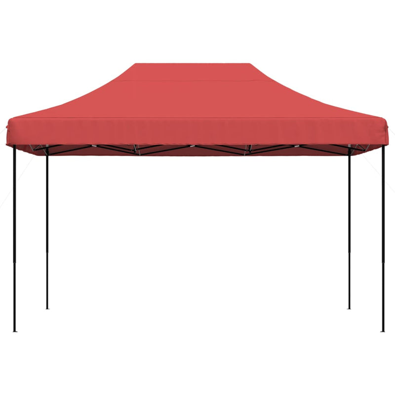 Load image into Gallery viewer, Vidaxl partytent inklapbaar pop-up 410x279x315 cm bordeauxrood
