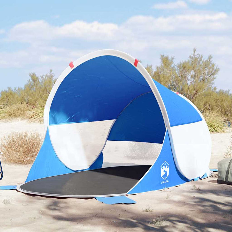 Load image into Gallery viewer, Vidaxl strandtent pop-up waterdicht azuurblauw
