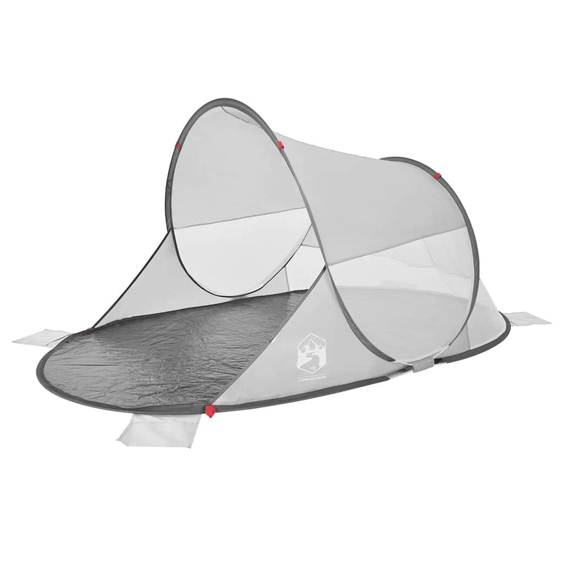 Load image into Gallery viewer, Vidaxl strandtent pop-up waterdicht grijs
