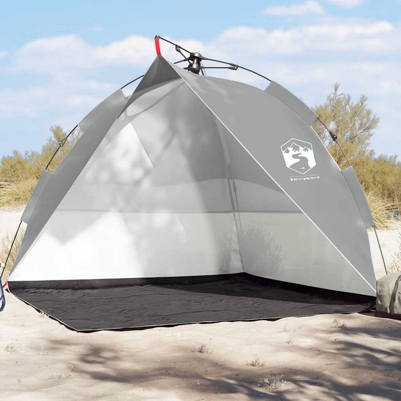 Load image into Gallery viewer, Vidaxl strandtent waterdicht snelontgrendeling grijs
