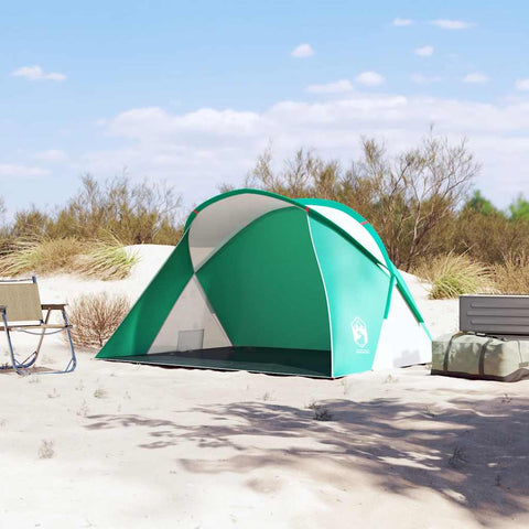 VidaXL Strandtent 2-persoons pop-up waterdicht zeegroen