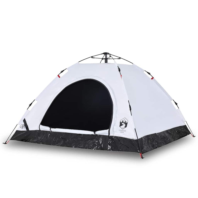 Load image into Gallery viewer, Vidaxl tent 5-persoons snelontgrendeling verduisterende stof wit
