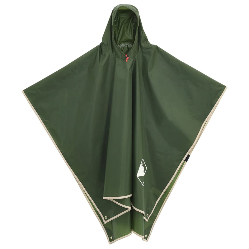 Load image into Gallery viewer, Vidaxl regenponcho met capuchon 2-in-1 ontwerp 223x145 cm groen

