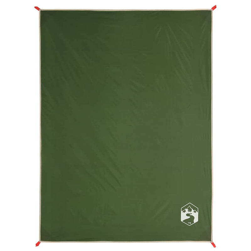 Load image into Gallery viewer, Vidaxl picknickkleed met haringen 205x155 cm groen
