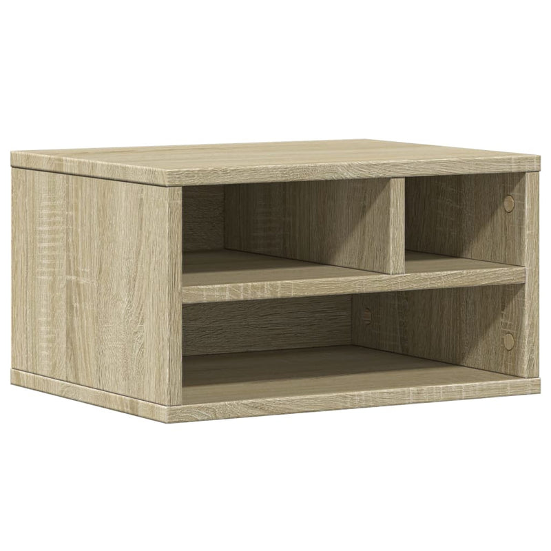 Load image into Gallery viewer, Vidaxl printerkastje 40x32x22,5 cm bewerkt hout sonoma eikenkleurig
