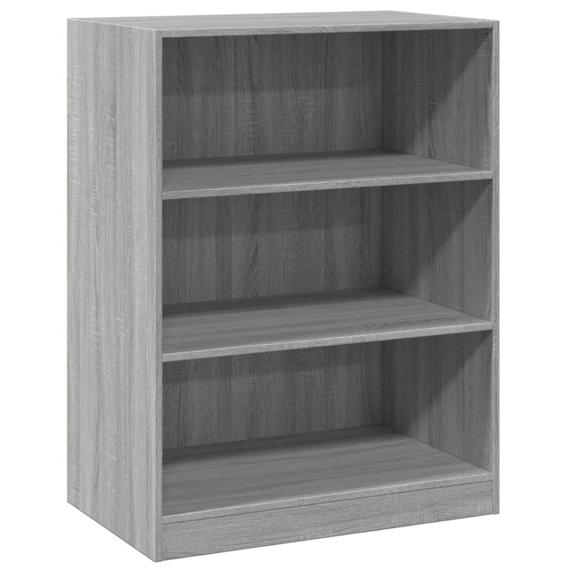 Load image into Gallery viewer, VidaXL Kledingkast 77x48x102 cm bewerkt hout grijs sonoma eikenkleurig
