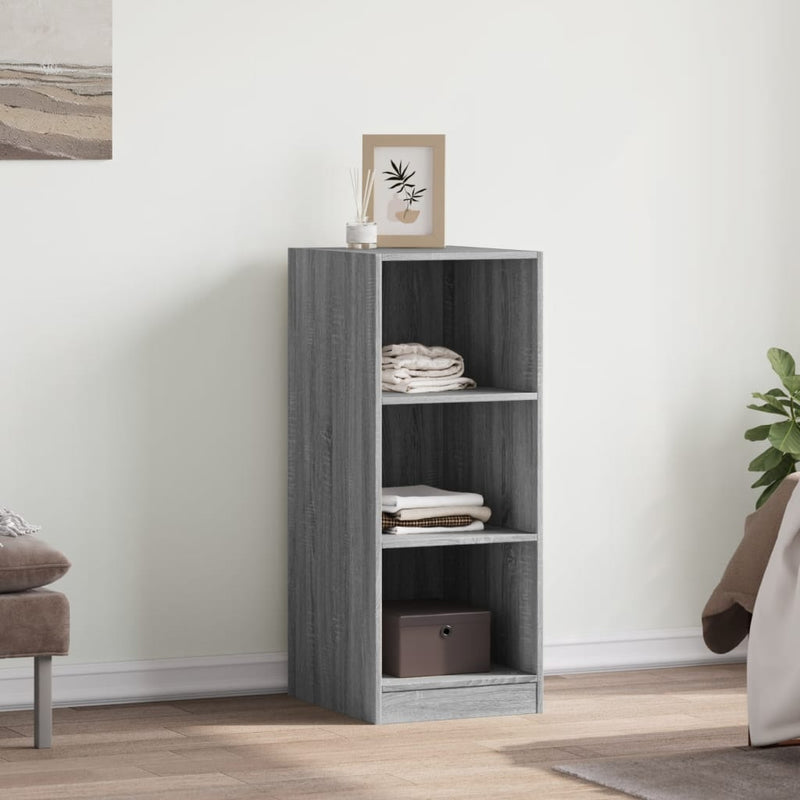 Load image into Gallery viewer, Vidaxl kledingkast 48x41x102 cm bewerkt hout grijs sonoma eikenkleurig
