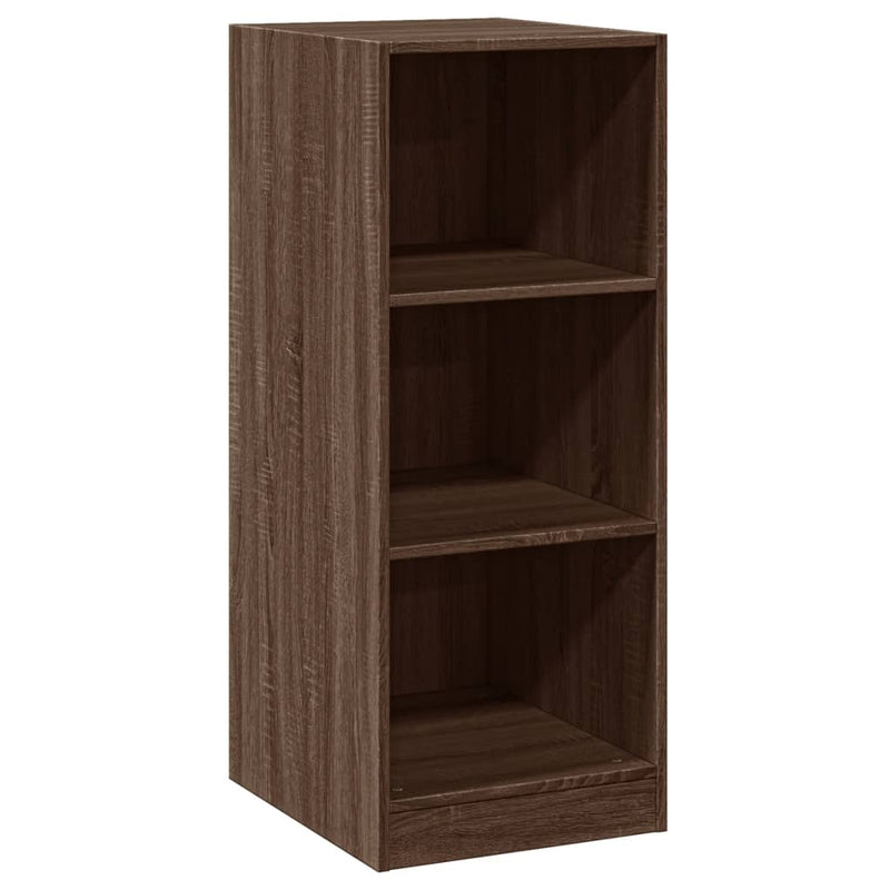 Load image into Gallery viewer, Vidaxl kledingkast 48x41x102 cm bewerkt hout bruin eikenkleurig
