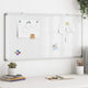 Vidaxl whiteboard magnetisch 100x50x1,7 cm aluminium
