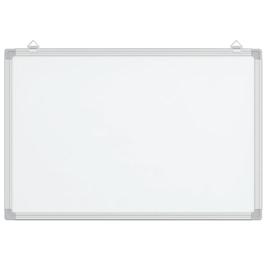 Vidaxl whiteboard magnetisch 80x60x1,7 cm aluminium