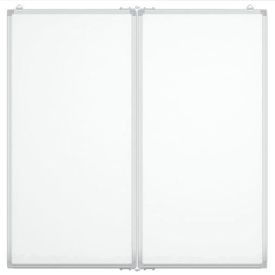 Vidaxl whiteboard magnetisch inklapbaar 80x80x1,7 cm aluminium