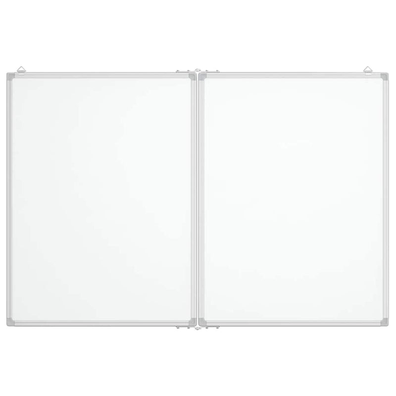 Load image into Gallery viewer, Vidaxl whiteboard magnetisch inklapbaar 120x80x1,7 cm aluminium

