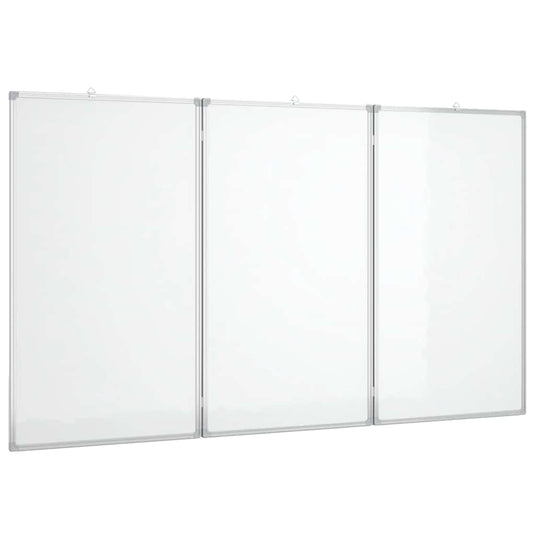 Vidaxl whiteboard magnetisch inklapbaar 120x80x1,7 cm aluminium