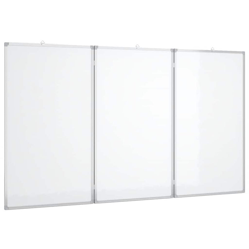 Load image into Gallery viewer, Vidaxl whiteboard magnetisch inklapbaar 120x100x1,7 cm aluminium

