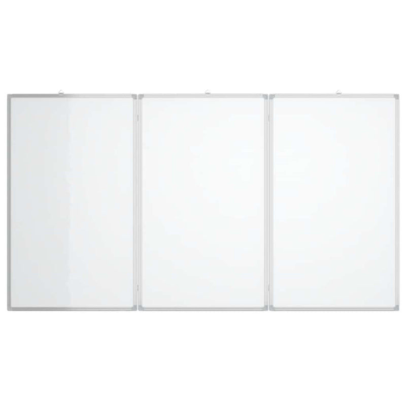 Load image into Gallery viewer, Vidaxl whiteboard magnetisch inklapbaar 120x100x1,7 cm aluminium

