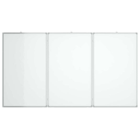 Vidaxl whiteboard magnetisch inklapbaar 150x100x1,7 cm aluminium