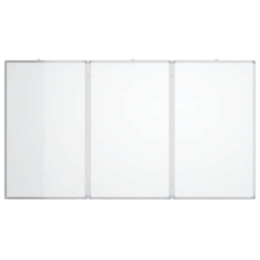 Vidaxl whiteboard magnetisch inklapbaar 180x80x1,7 cm aluminium