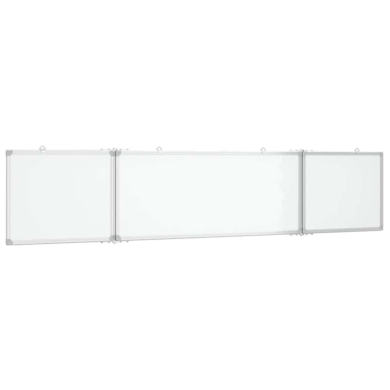 Load image into Gallery viewer, Vidaxl whiteboard magnetisch inklapbaar 200x40x1,7 cm aluminium
