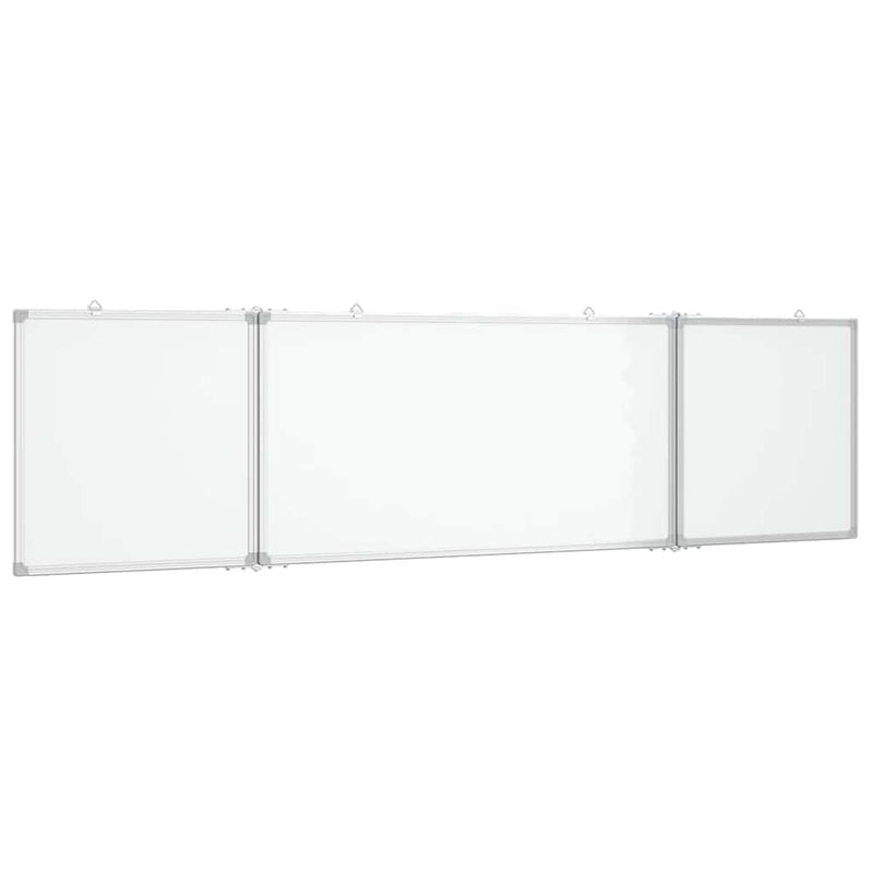 Load image into Gallery viewer, Vidaxl whiteboard magnetisch inklapbaar 200x50x1,7 cm aluminium

