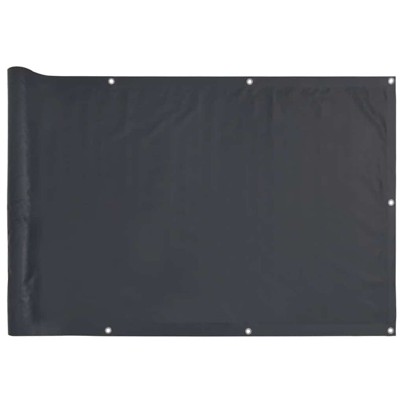 Load image into Gallery viewer, Vidaxl balkonscherm 800x90 cm pvc antracietkleurig
