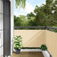 Vidaxl balkonscherm 800x90 cm pvc crèmekleurig