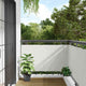 Vidaxl balkonscherm 800x120 cm pvc wit