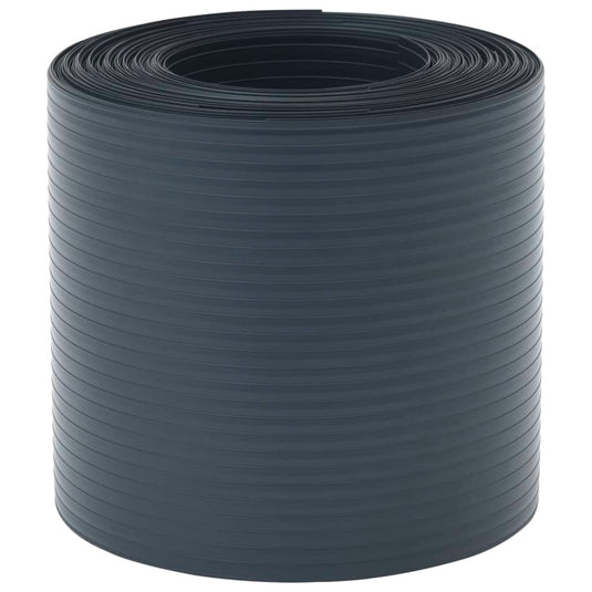 Vidaxl tuinschermen 10 st 252,5x19 m pvc zwart