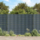 Vidaxl tuinschermen 10 st 252,5x19 m pvc zwart