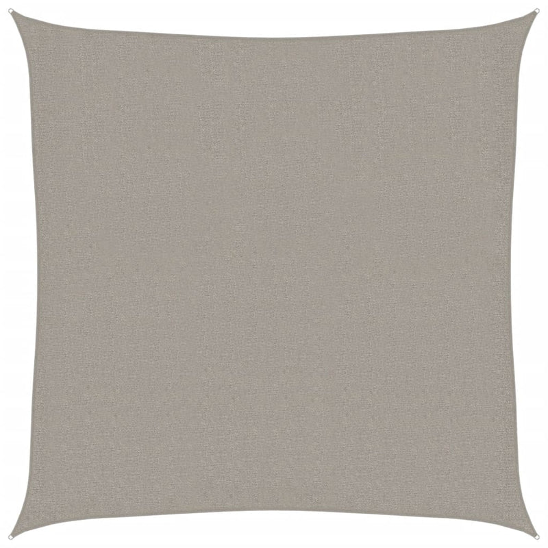 Laden Sie das Bild in Galerie -Viewer, Vidaxl zonnezeil 160 g m² vierkant 3,6x3,6 m hdpe lichtgrijs
