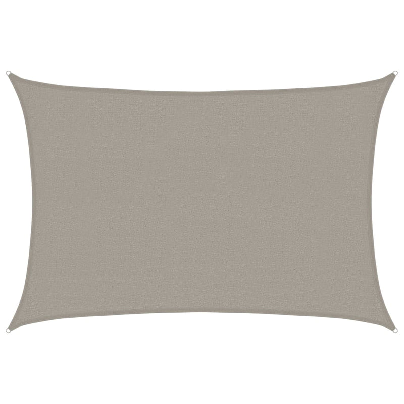 Load image into Gallery viewer, VidaXL Zonnezeil 160 g m² rechthoekig 2,5x4 m HDPE lichtgrijs
