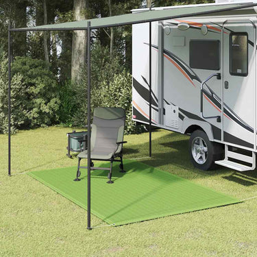 Vidaxl tenttapijt 250x300 cm hdpe lichtgroen