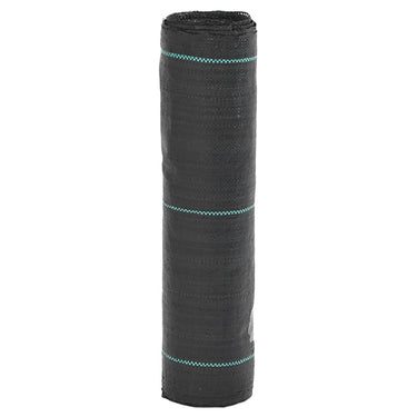 Vidaxl onkruidmembraan zwart 0,5x50 m pp