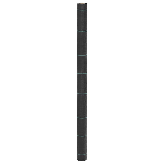 Vidaxl worteldoek 1,5x200 m polypropeen zwart