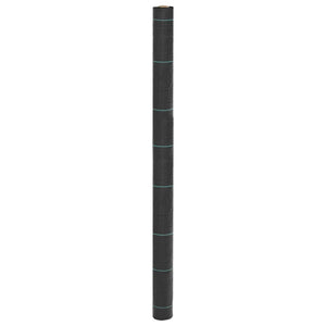 Vidaxl onkruidmembraan zwart 1,5x50 m pp