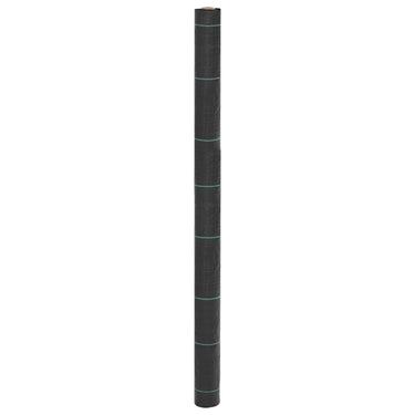 Vidaxl onkruidmembraan zwart 1,5x50 m pp