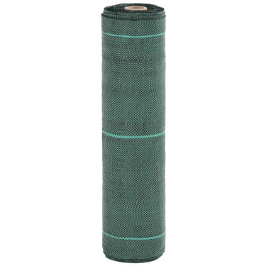 Vidaxl onkruidmembraan groen 0,5x50 m pp