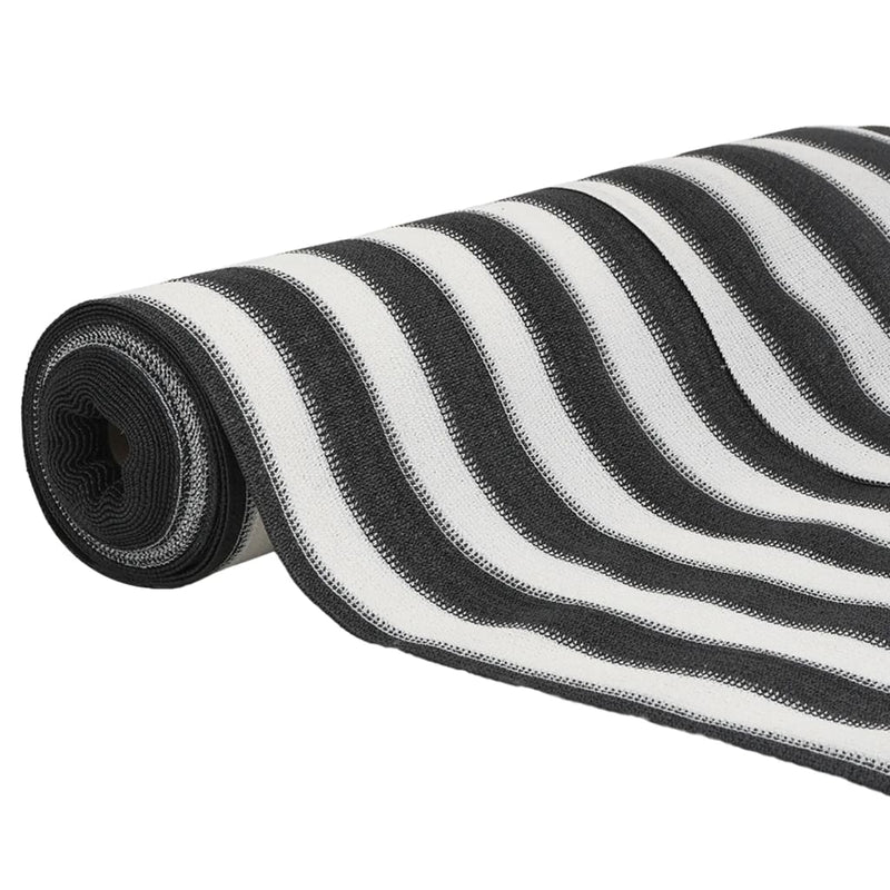 Load image into Gallery viewer, Vidaxl privacynet 75 g m² 1,5x10 m hdpe antracietkleurig en wit
