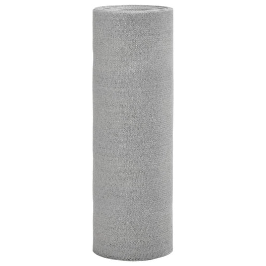 VidaXL Privacynet 150 g m² 1x10 m HDPE lichtgrijs