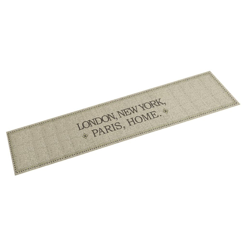 Load image into Gallery viewer, Vidaxl keukenmat wasbaar home-tekst 60x300 cm fluweel
