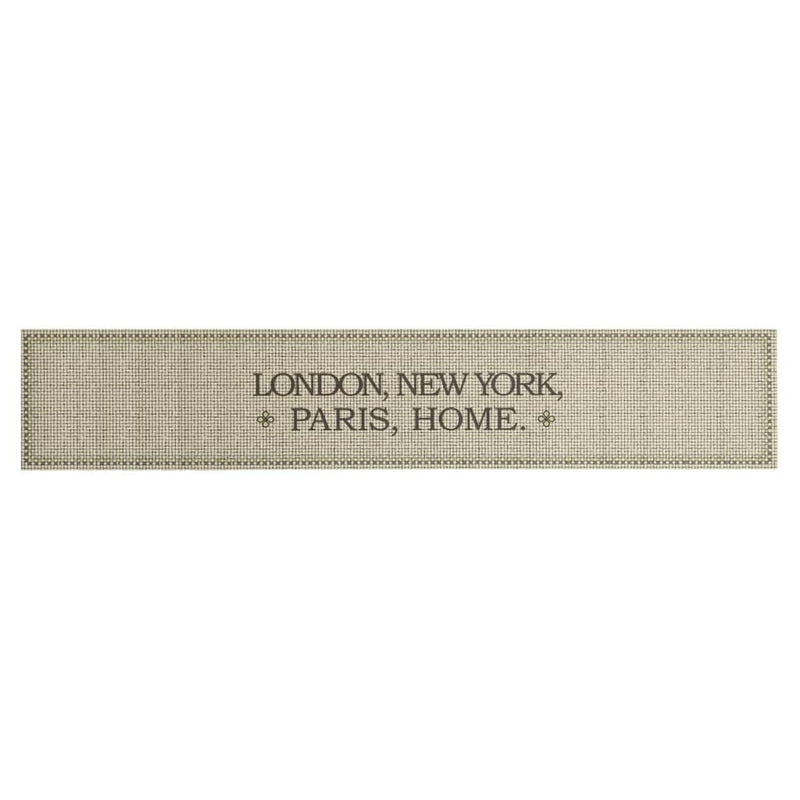 Load image into Gallery viewer, Vidaxl keukenmat wasbaar home-tekst 60x300 cm fluweel
