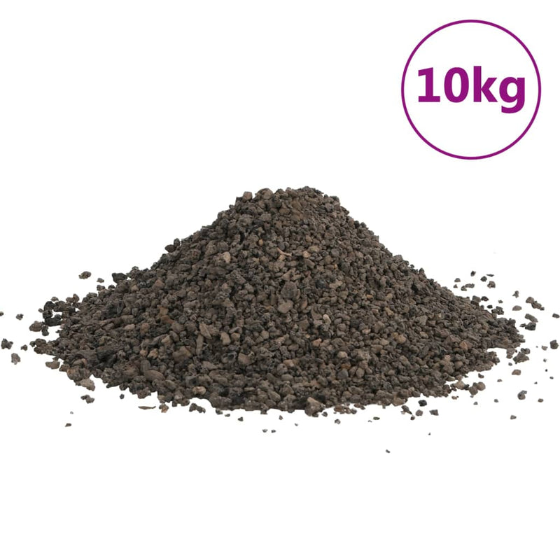 Load image into Gallery viewer, Vidaxl basaltgrind 10 kg 3-5 mm zwart
